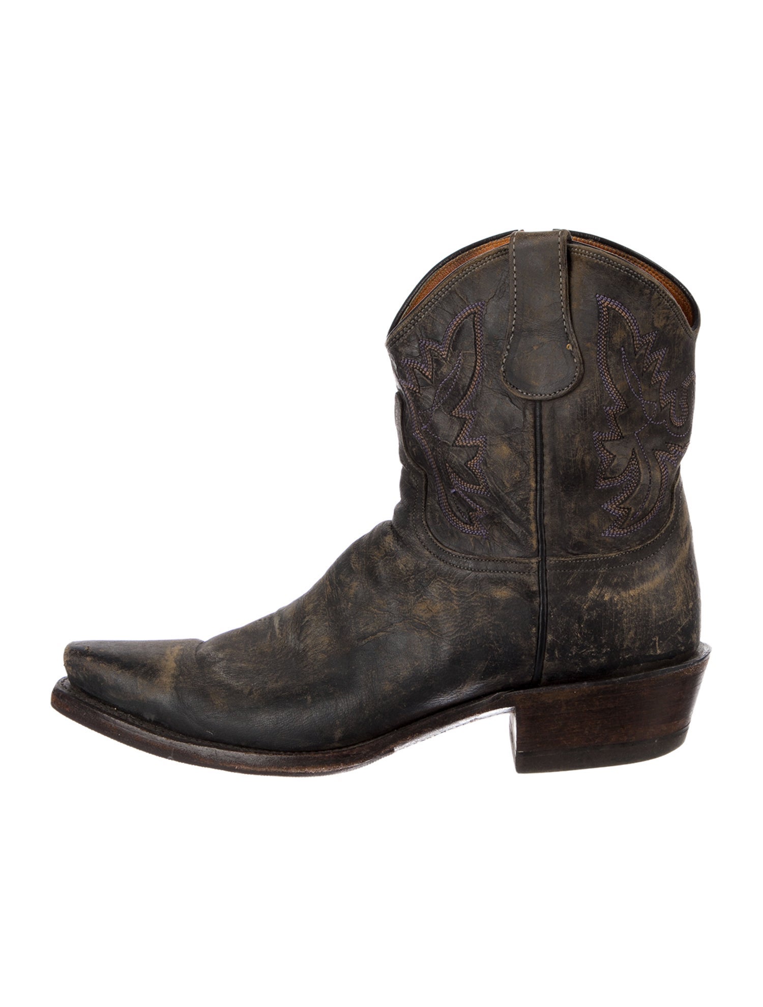 1883 by Lucchese Leather Western Boots