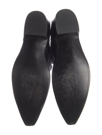 1883 by Lucchese Leather Striped Western Boots