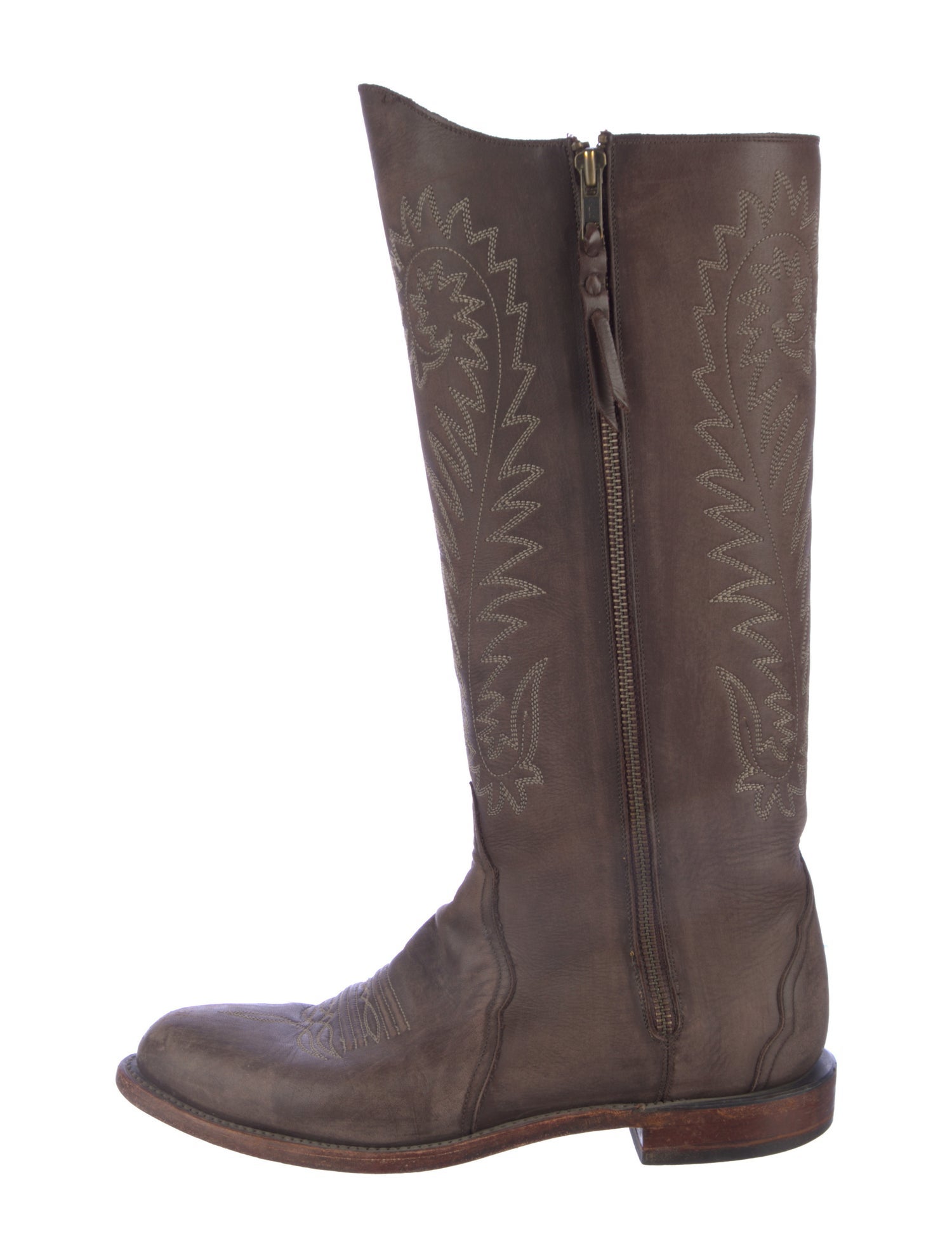 1883 by Lucchese Leather Riding Boots