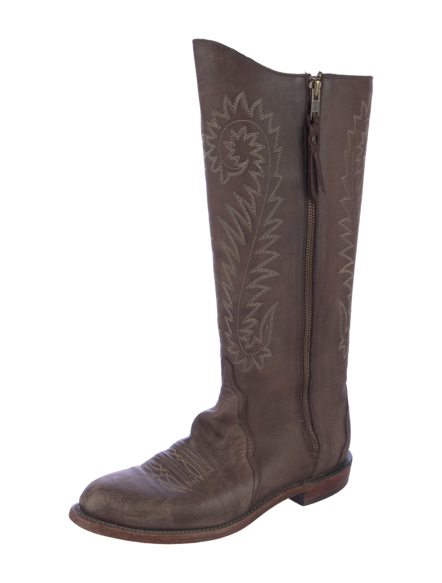 1883 by Lucchese Leather Riding Boots