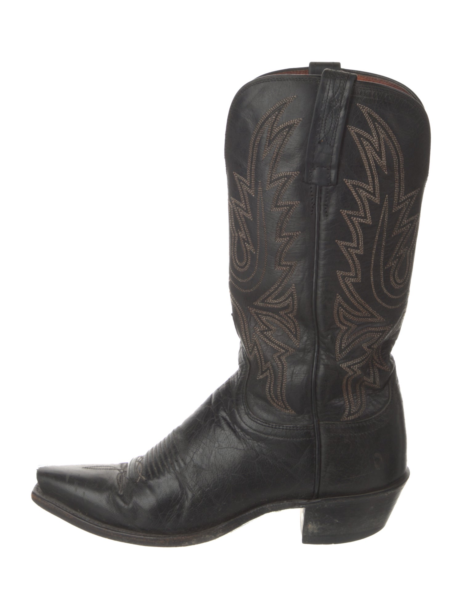 1883 by Lucchese Leather Western Boots