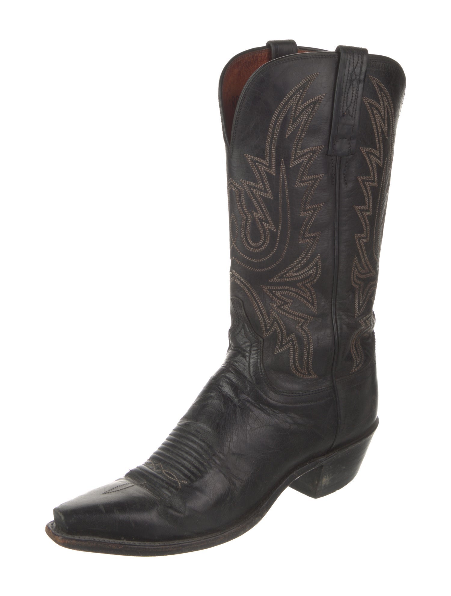 1883 by Lucchese Leather Western Boots