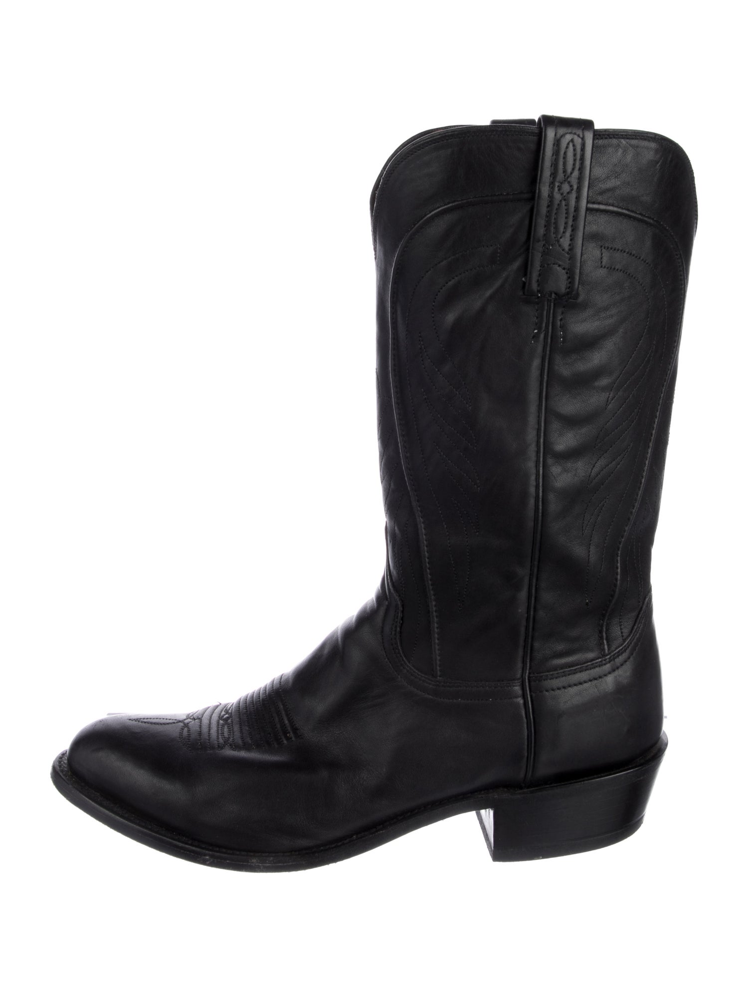 1883 by Lucchese Leather Western Boots