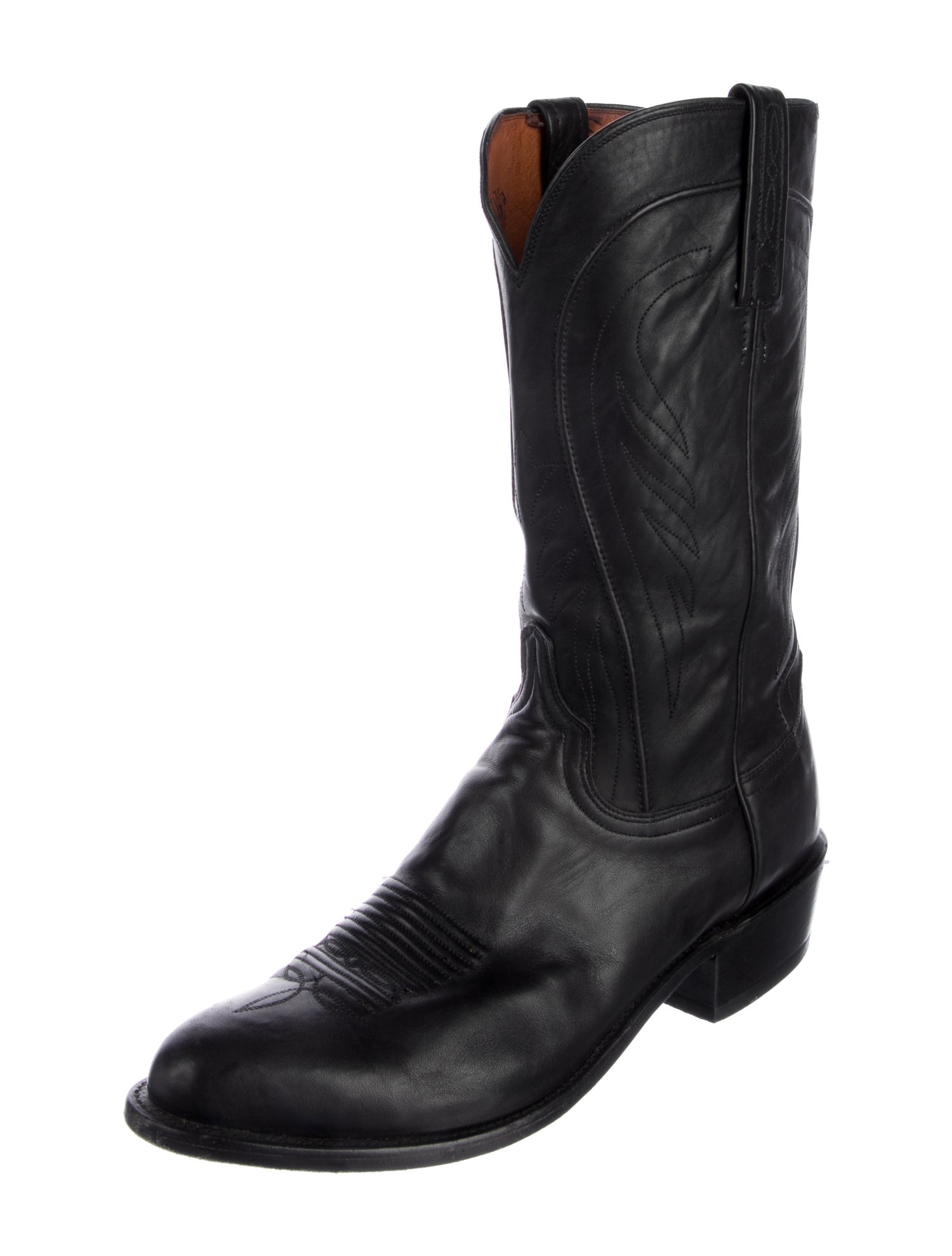1883 by Lucchese Leather Western Boots