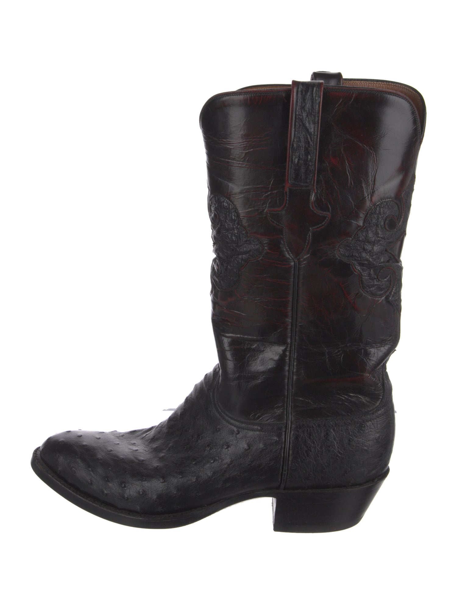 1883 by Lucchese Leather Combat Boots