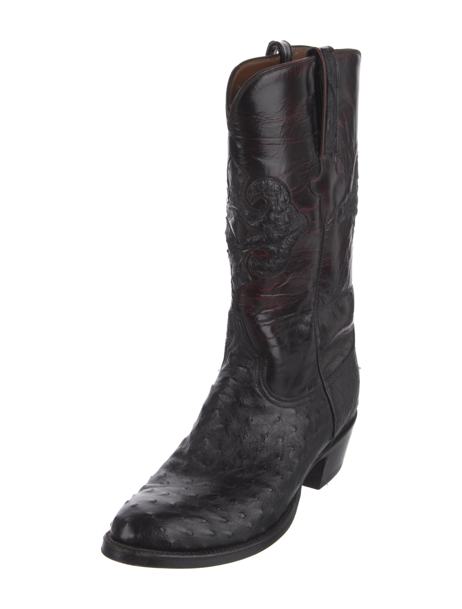 1883 by Lucchese Leather Combat Boots