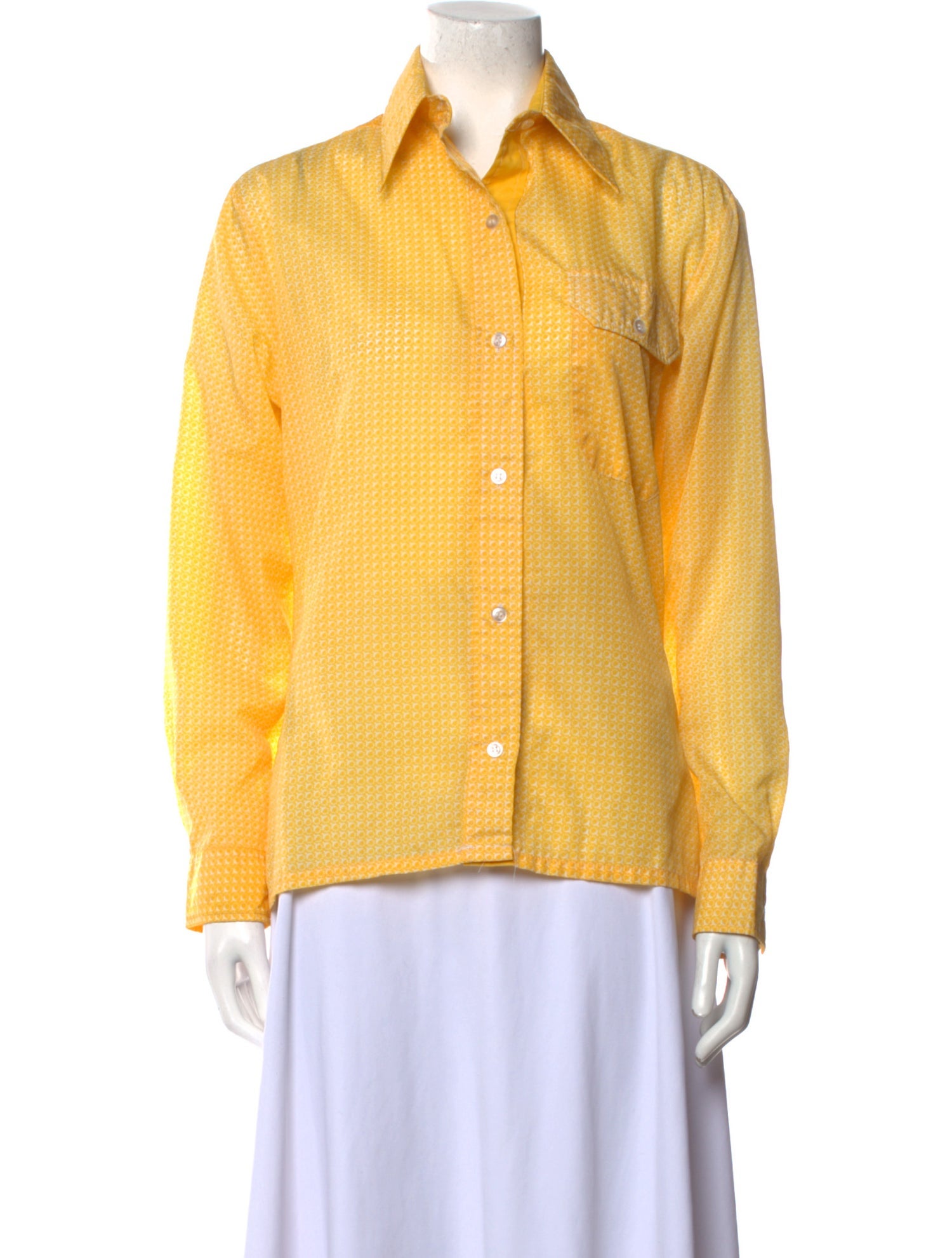 Obermeyer Long Sleeve Button-Up Top