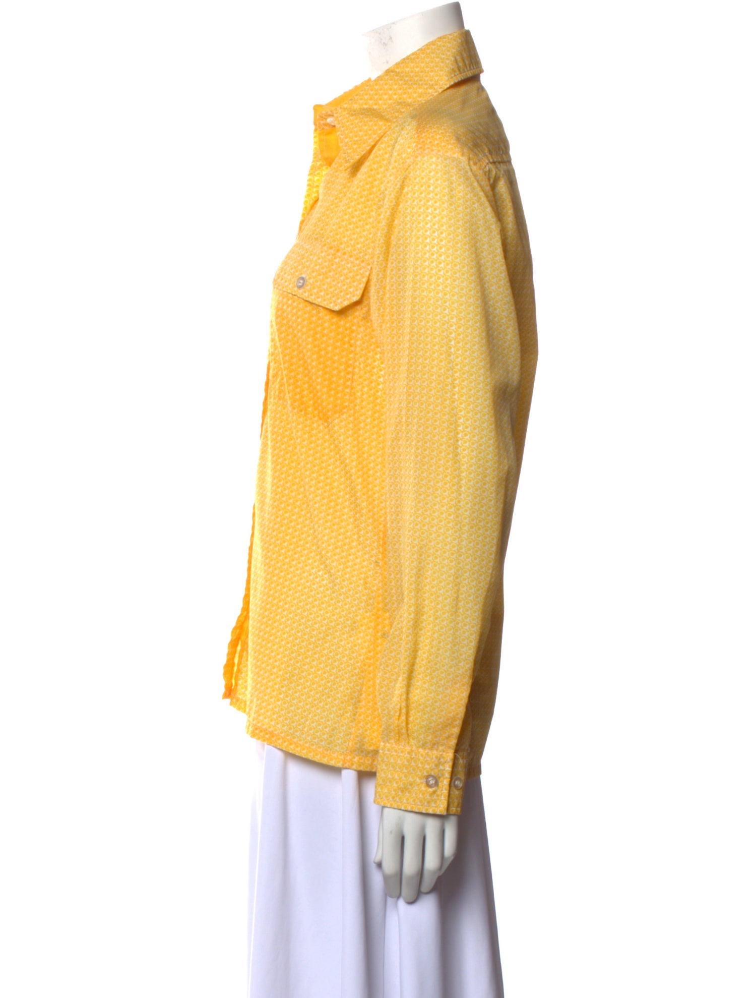 Obermeyer Long Sleeve Button-Up Top