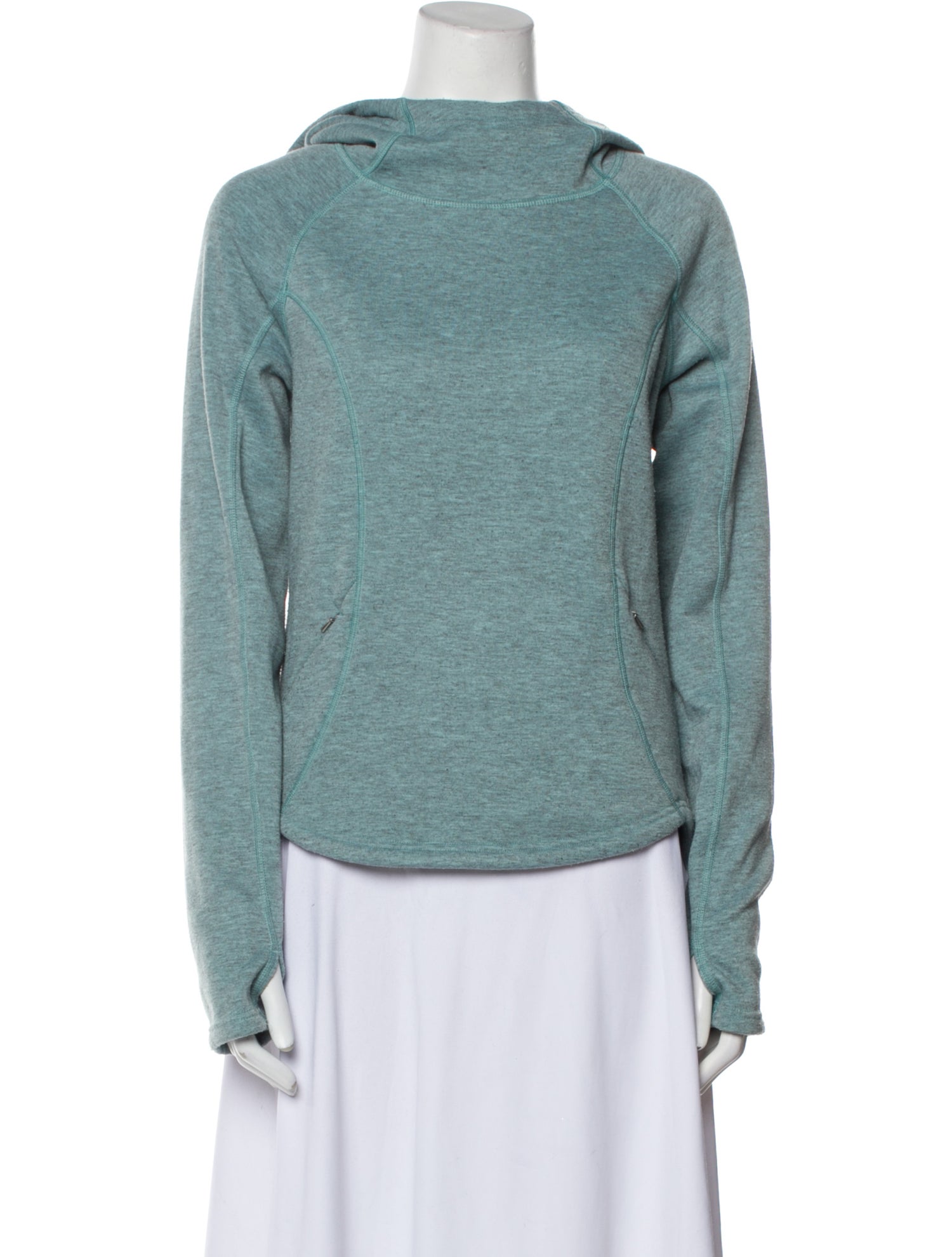 Obermeyer Cowl Neck Long Sleeve Sweatshirt