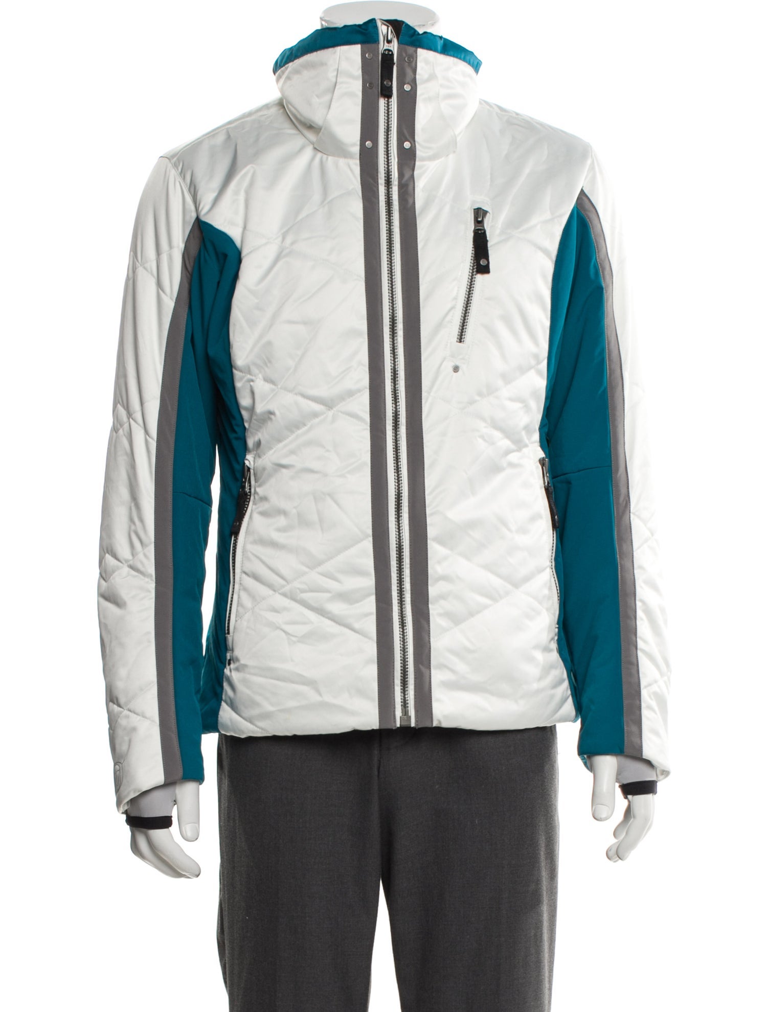 Obermeyer Colorblock Pattern Windbreaker