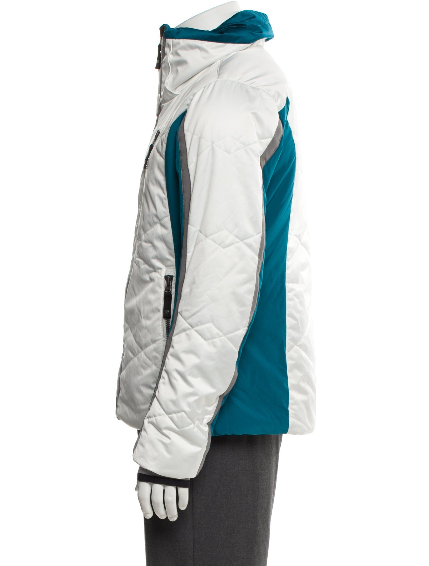 Obermeyer Colorblock Pattern Windbreaker