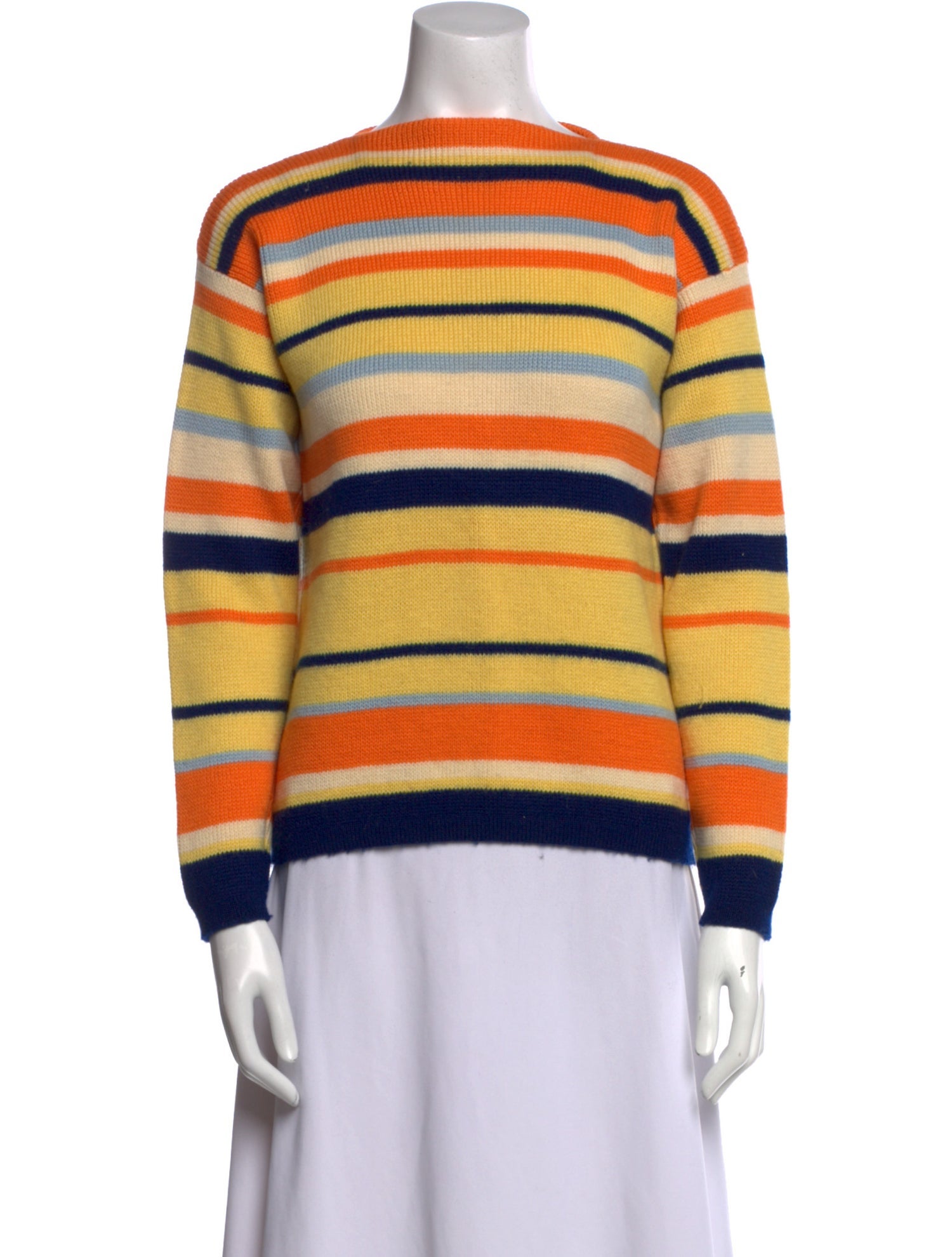 Obermeyer Cashmere Striped Sweater
