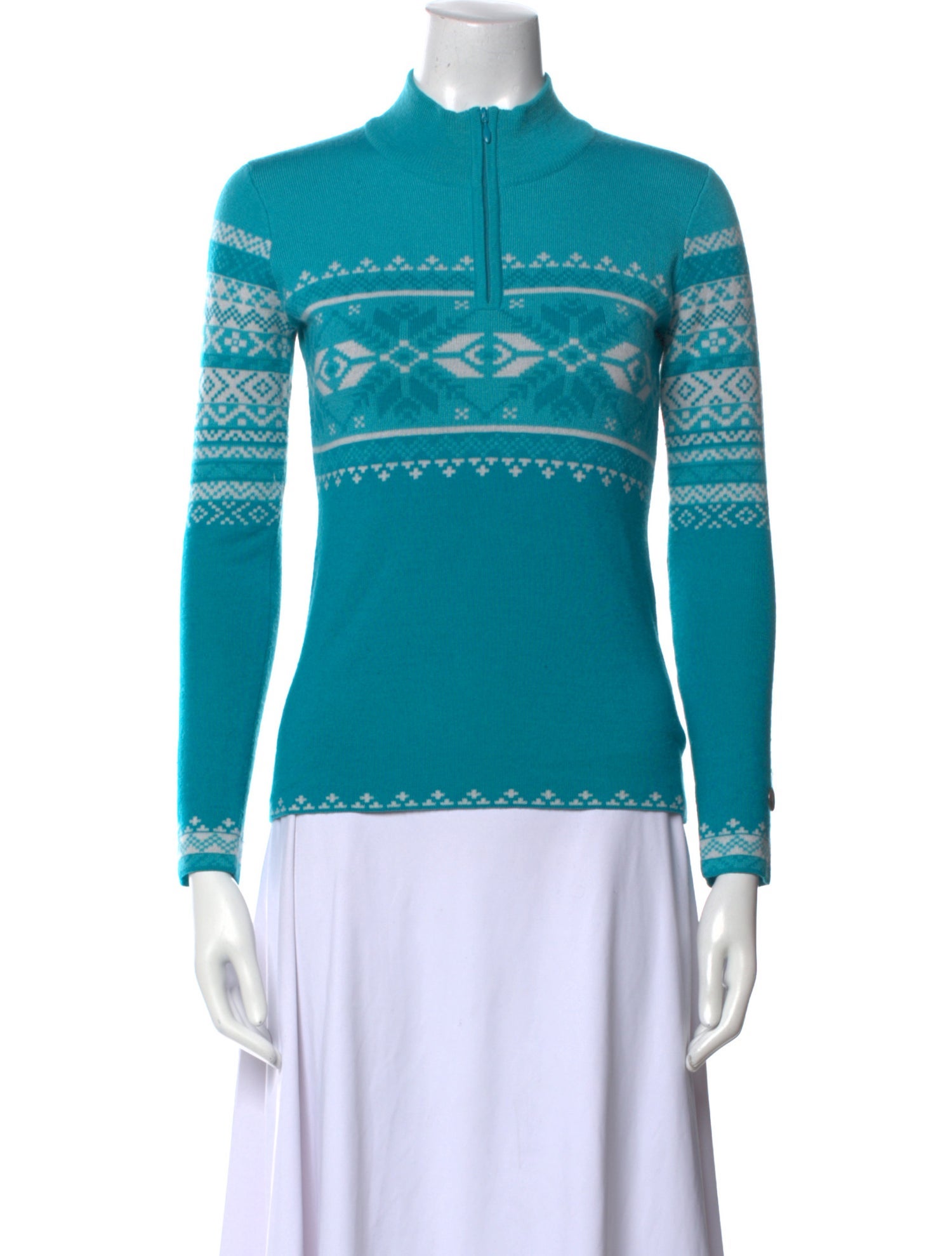 Obermeyer Mock Neck Long Sleeve Sweatshirt