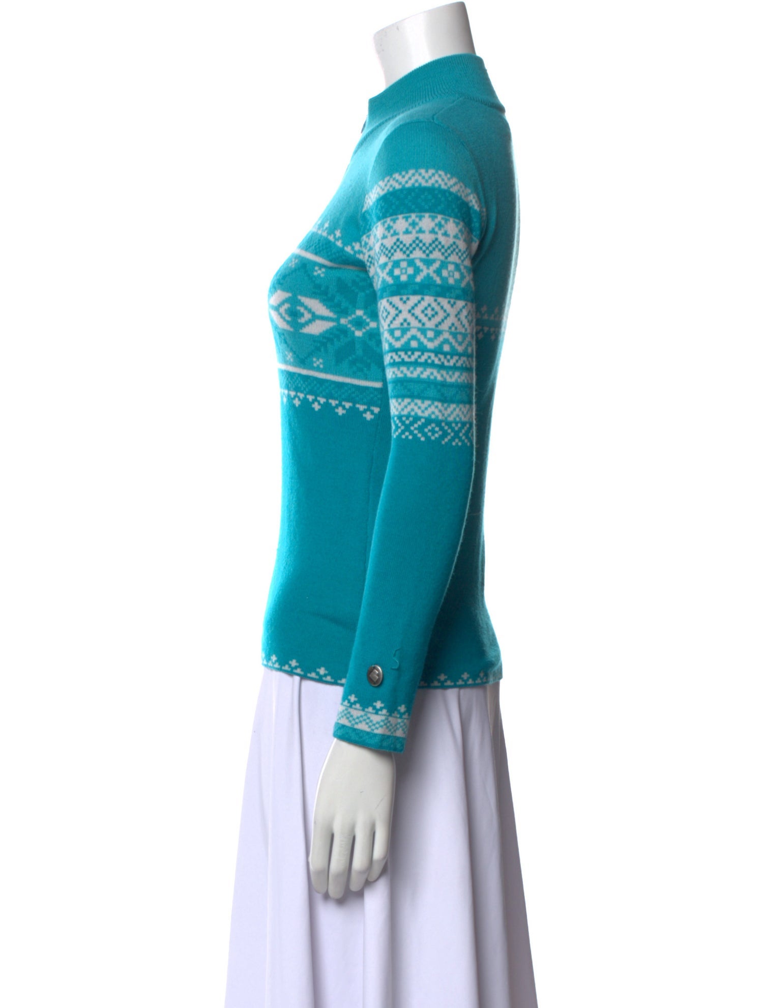 Obermeyer Mock Neck Long Sleeve Sweatshirt