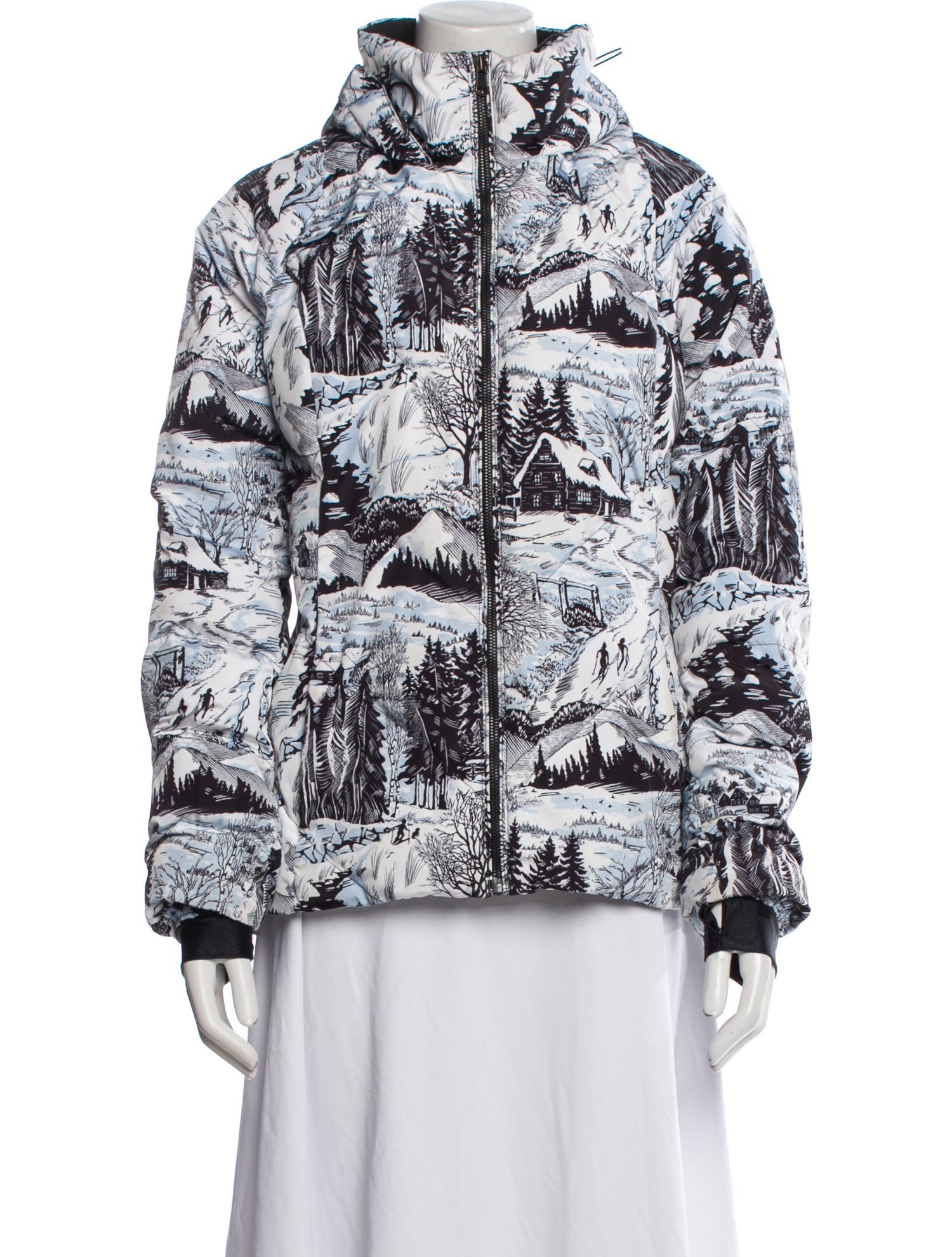 Obermeyer Printed Down Jacket