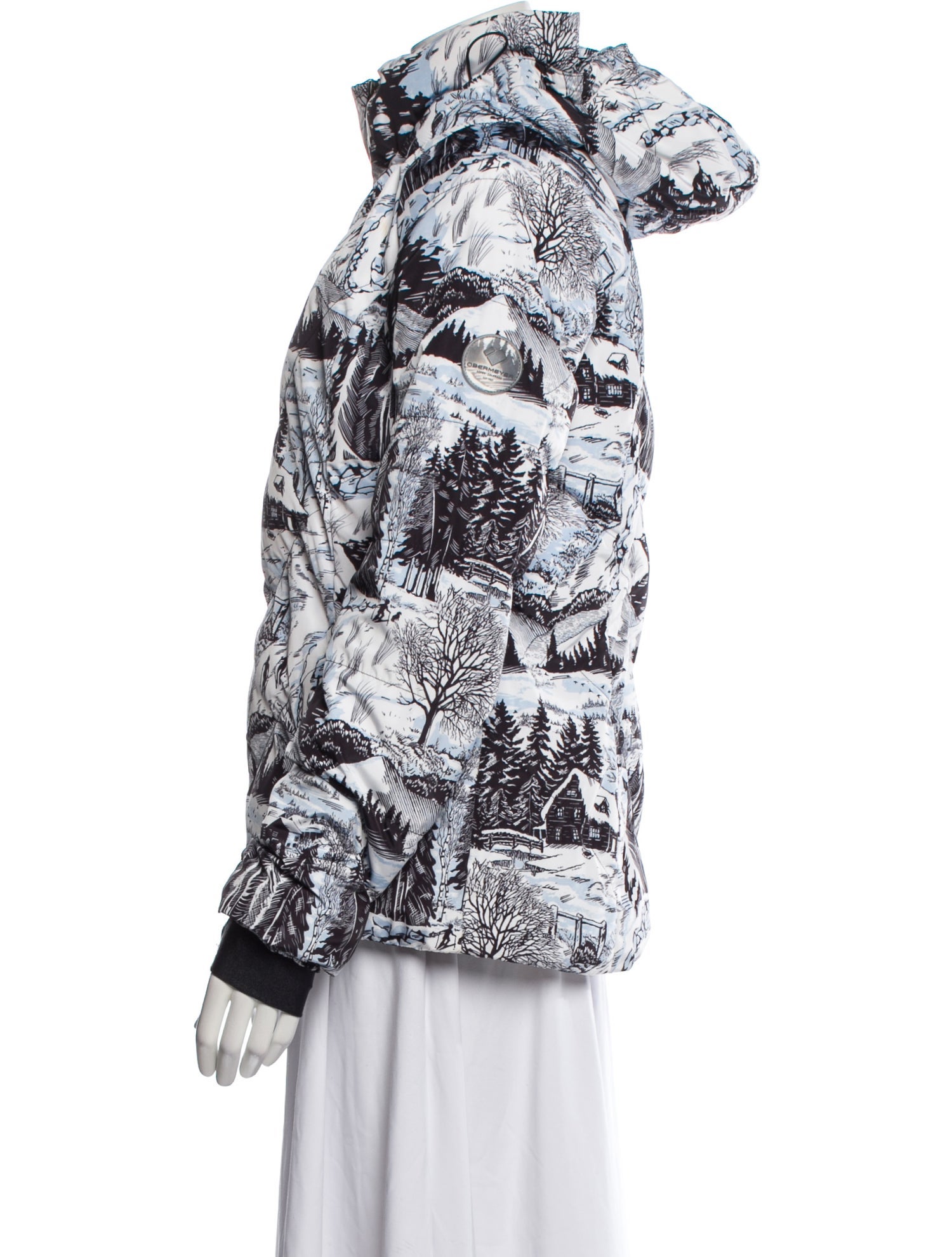 Obermeyer Printed Down Jacket