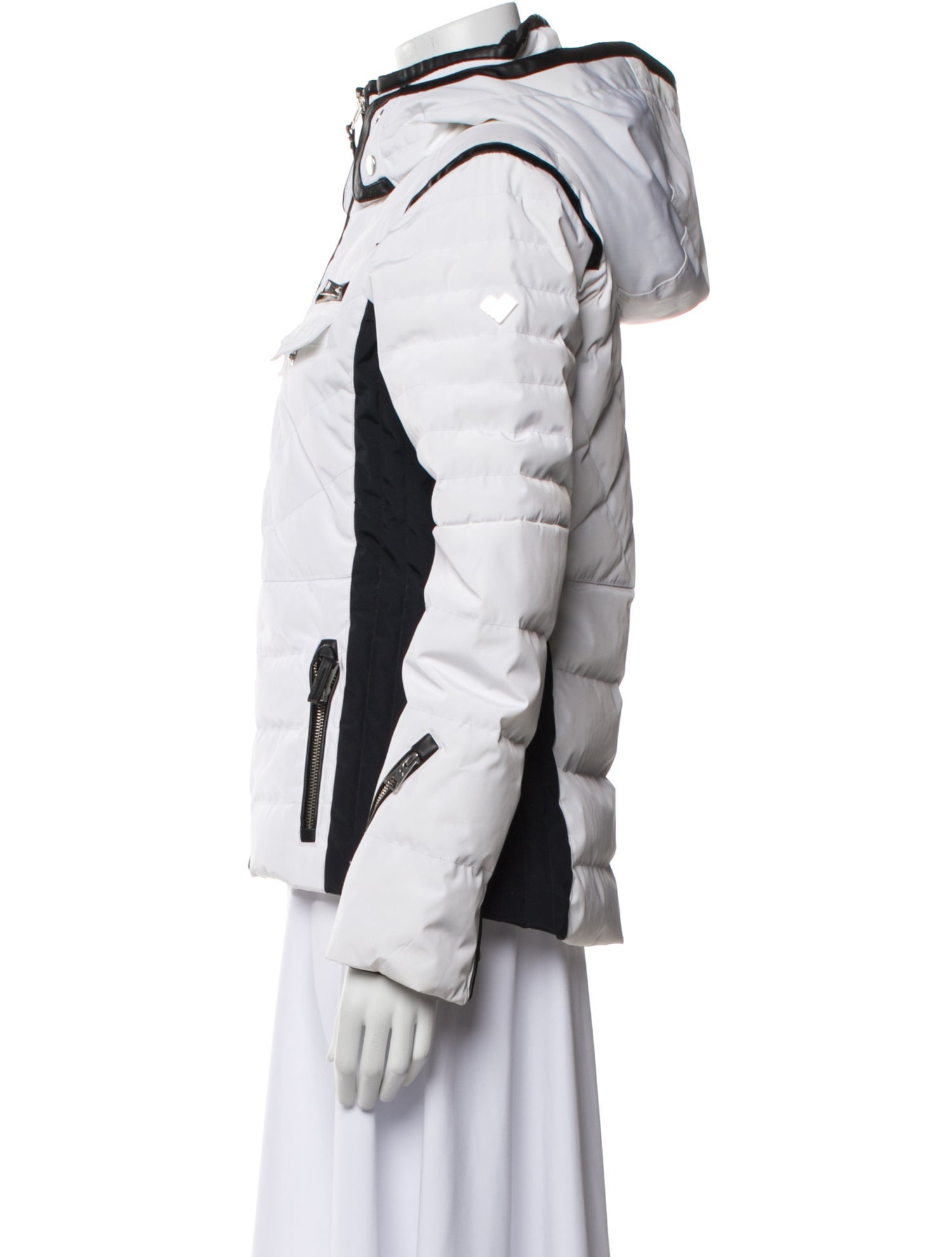 Obermeyer Colorblock Pattern Down Jacket