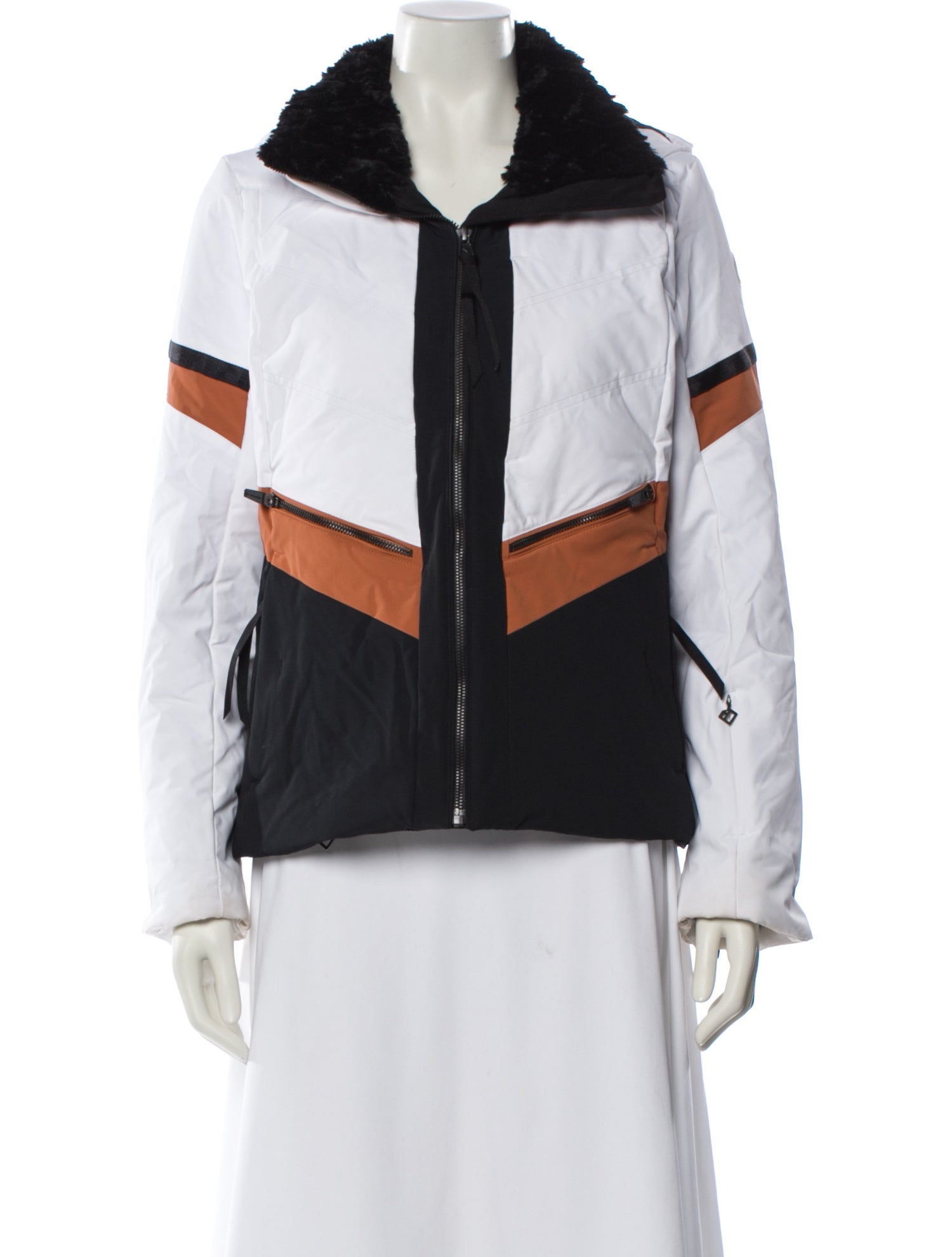 Obermeyer Nylon Colorblock Pattern Jacket