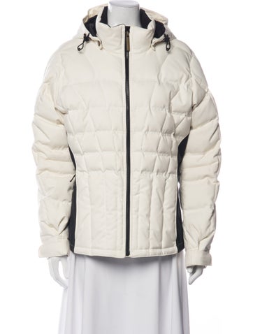Pre-owned Obermeyer Down Jacket In Neutrals