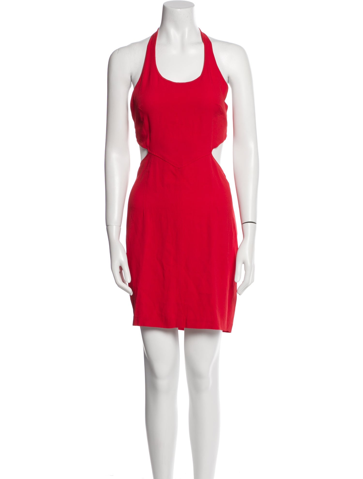 Oliver by Valentino Halterneck Knee-Length Dress
