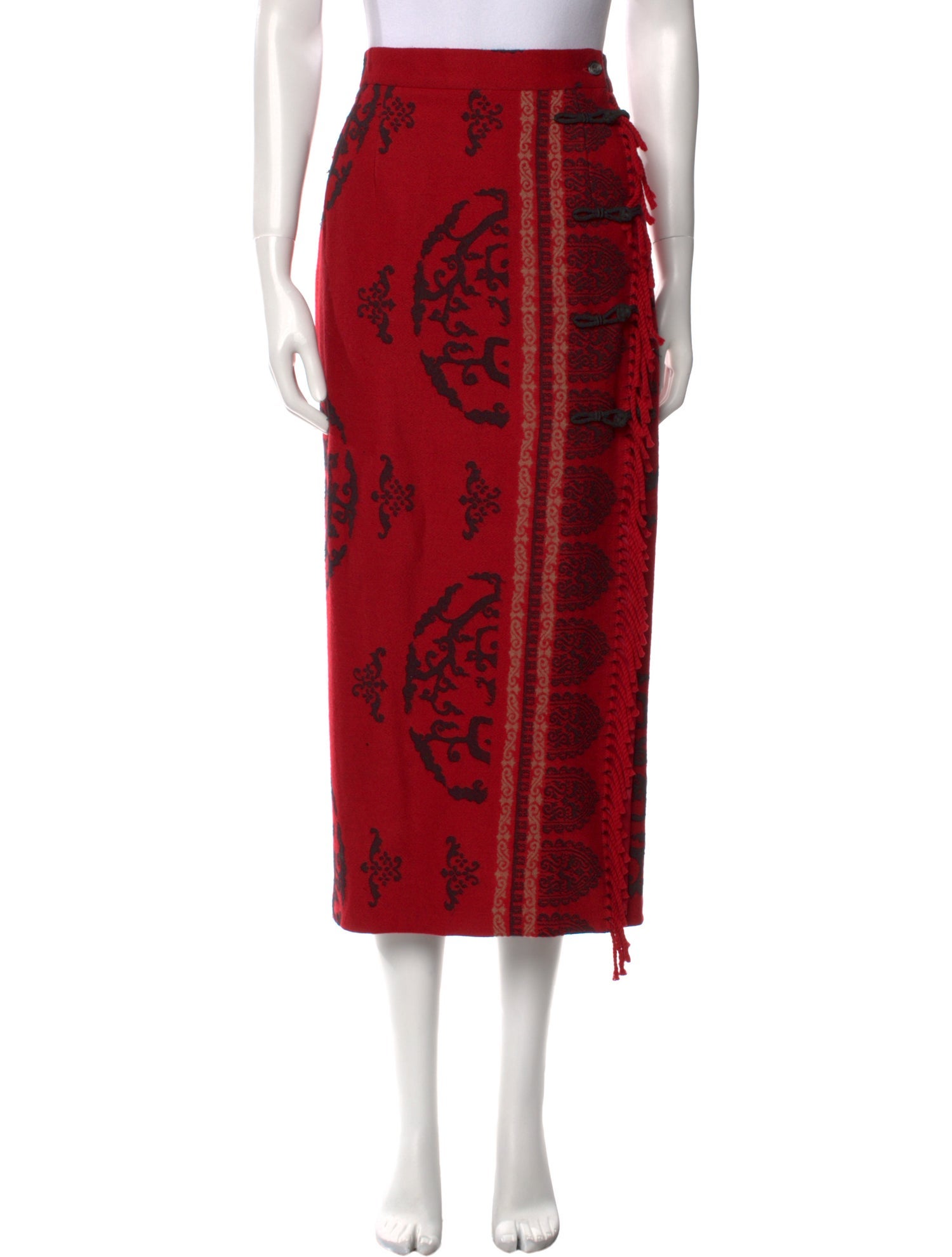 Oliver by Valentino Vintage Midi Length Skirt