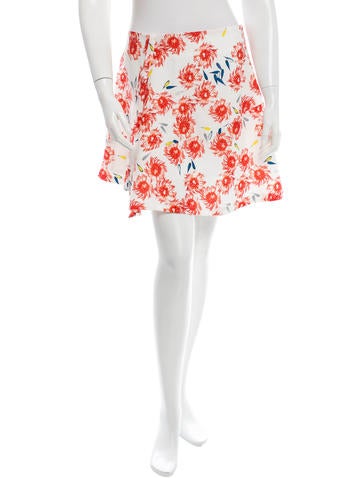 Opening Ceremony Floral Print Mini Skirt w/ Tags