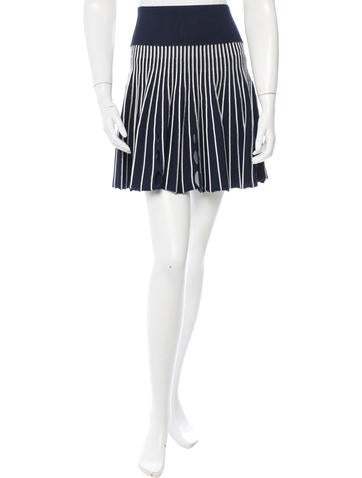 Opening Ceremony Striped Flared Skirt w/ Tags