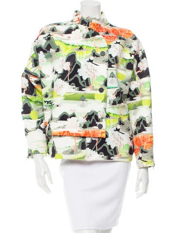 Opening Ceremony Neoprene Cocoon Coat