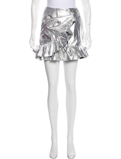 Opening Ceremony Metallic Mini Skirt Metallic