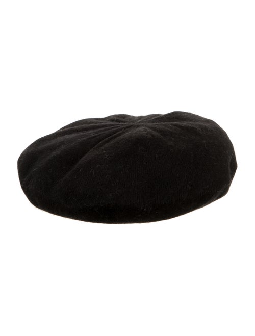 Opening Ceremony Knit Logo Beret Black