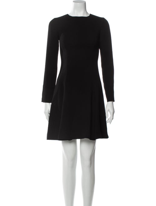Opening Ceremony Crew Neck Mini Dress Black
