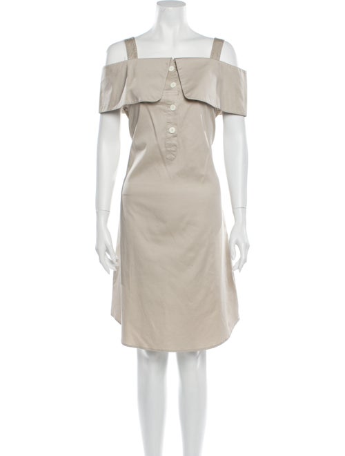 Opening Ceremony Square Neckline Knee-Length Dress