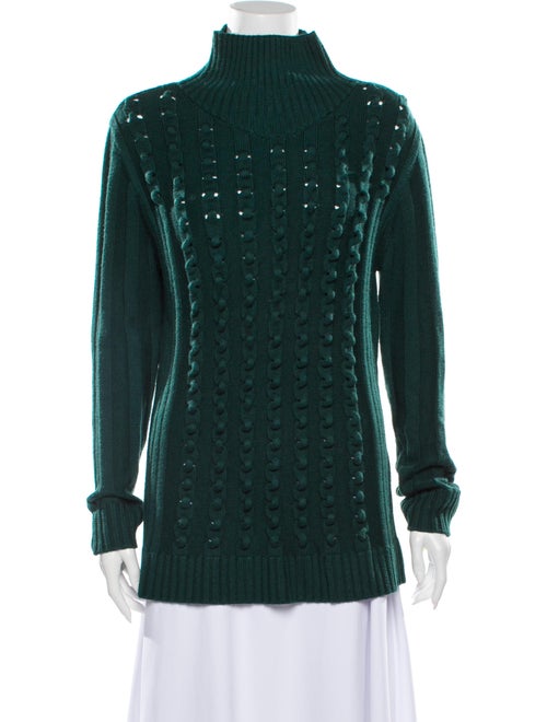 Opening Ceremony Turtleneck Sweater Green