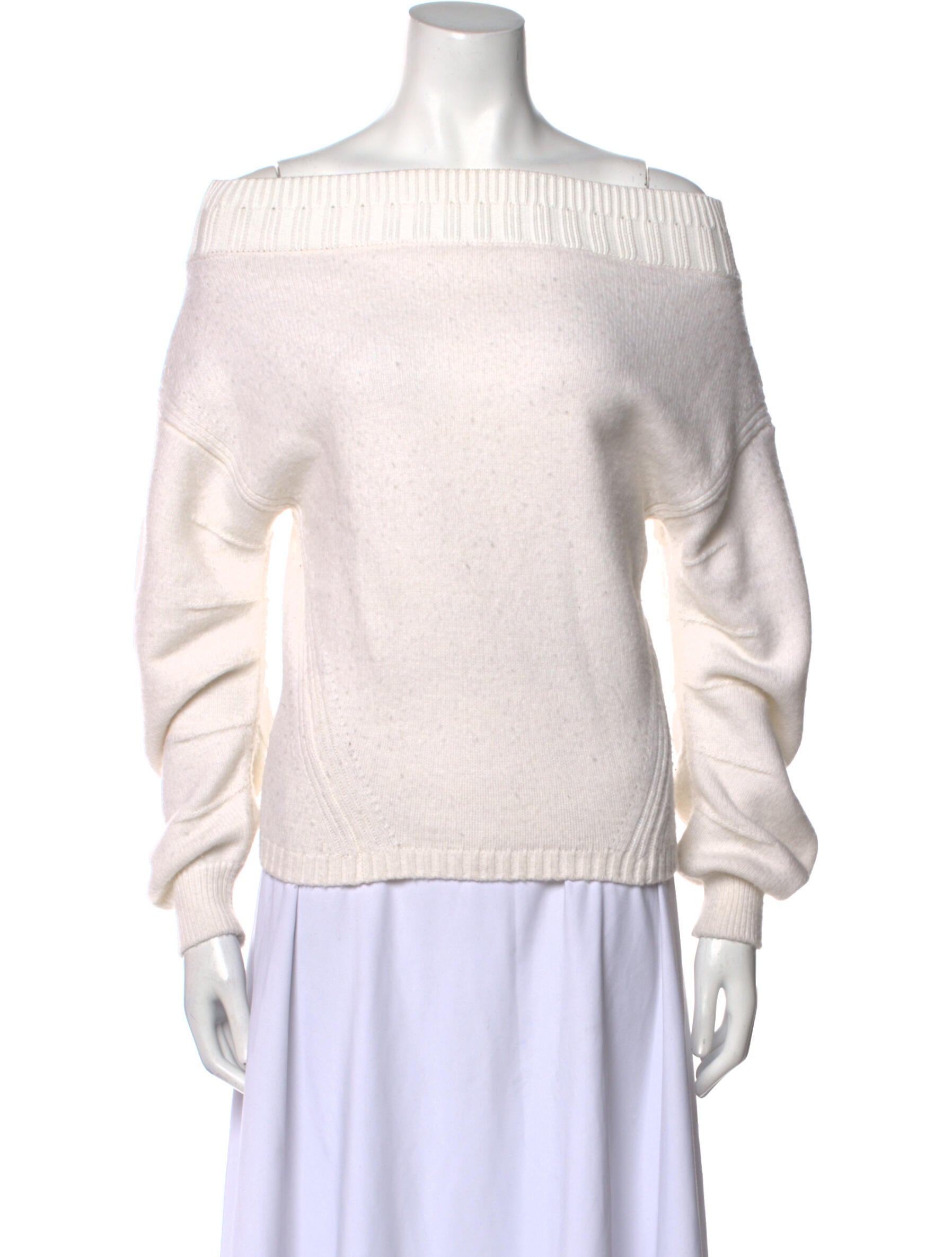 Opening Ceremony Wool Off-The-Shoulder Sweater