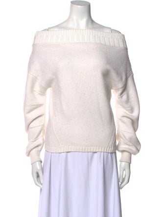 Opening Ceremony Wool Off-The-Shoulder Sweater