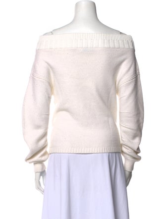 Opening Ceremony Wool Off-The-Shoulder Sweater