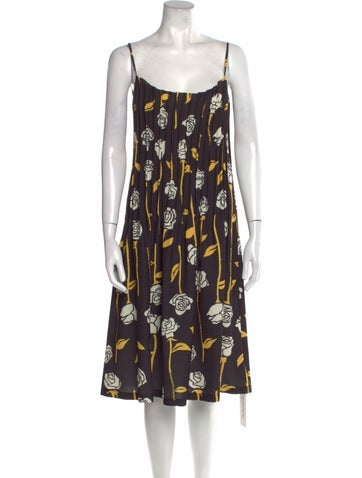 Opening Ceremony Dresses Floral Print Midi Length Dress us 2 | XS