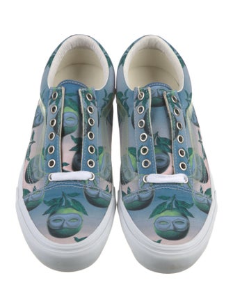 Opening Ceremony Canvas Floral Print Sneakers