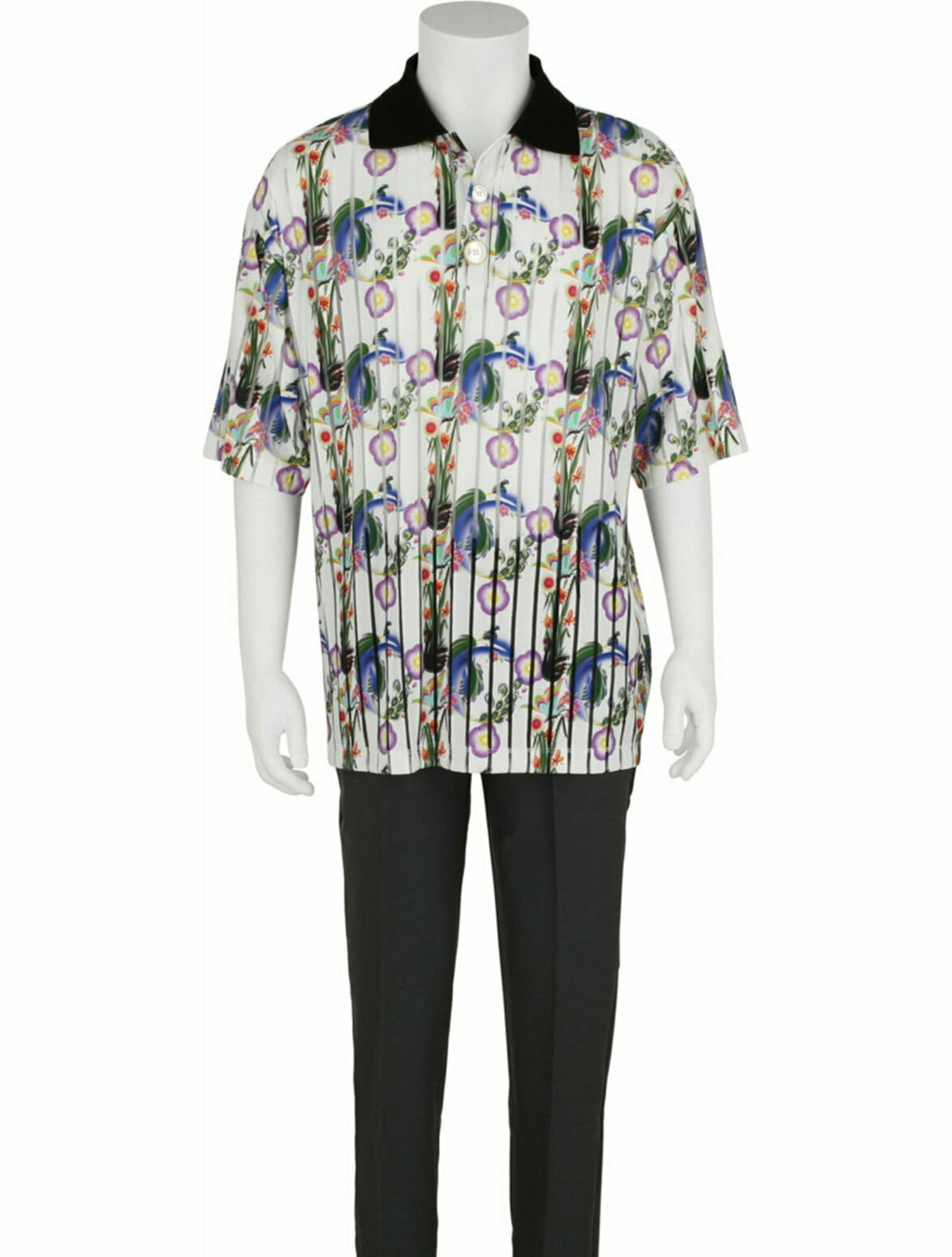Opening Ceremony Printed Button-Up Top w/ Tags