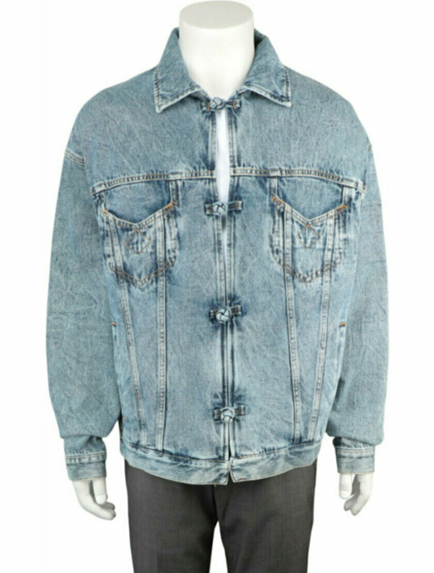 Opening Ceremony Solid Denim Jacket w/ Tags