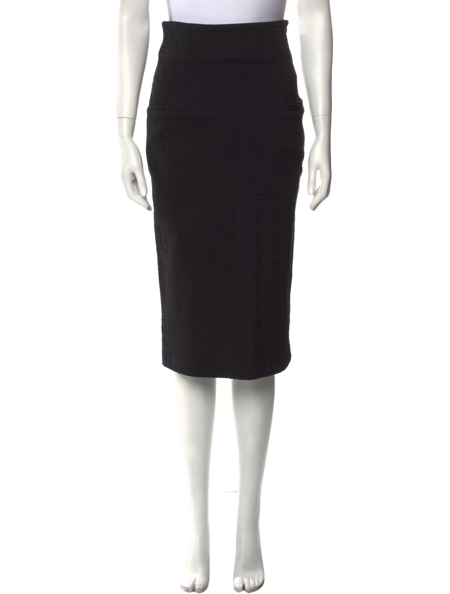 Opening Ceremony Ruffle Embellishment Knee-Length Skirt