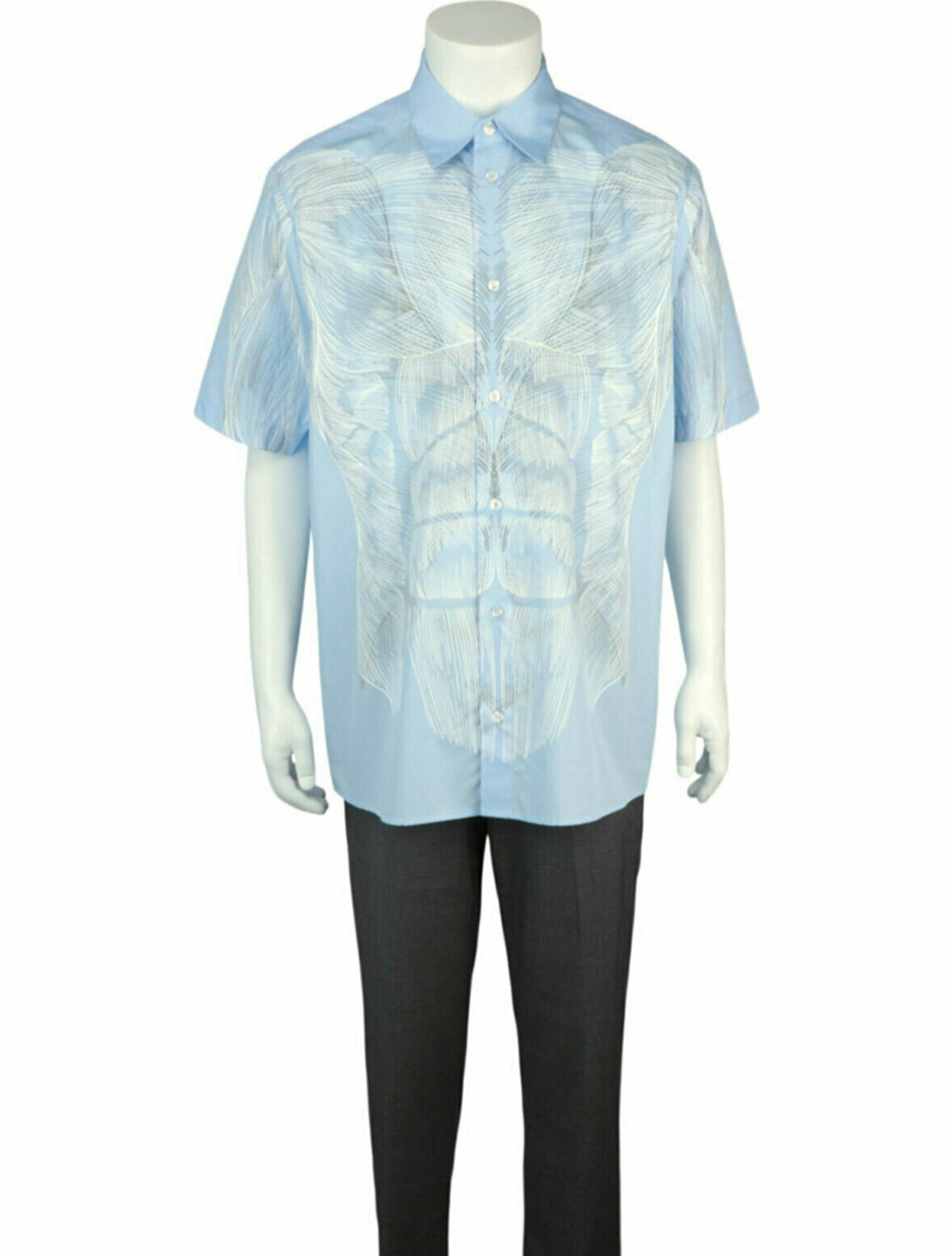 Opening Ceremony Graphic Print Button-Up Top w/ Tags