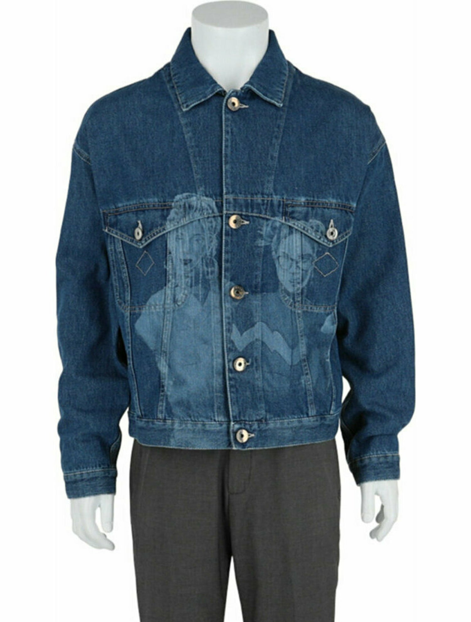 Opening Ceremony Graphic Print Denim Jacket w/ Tags