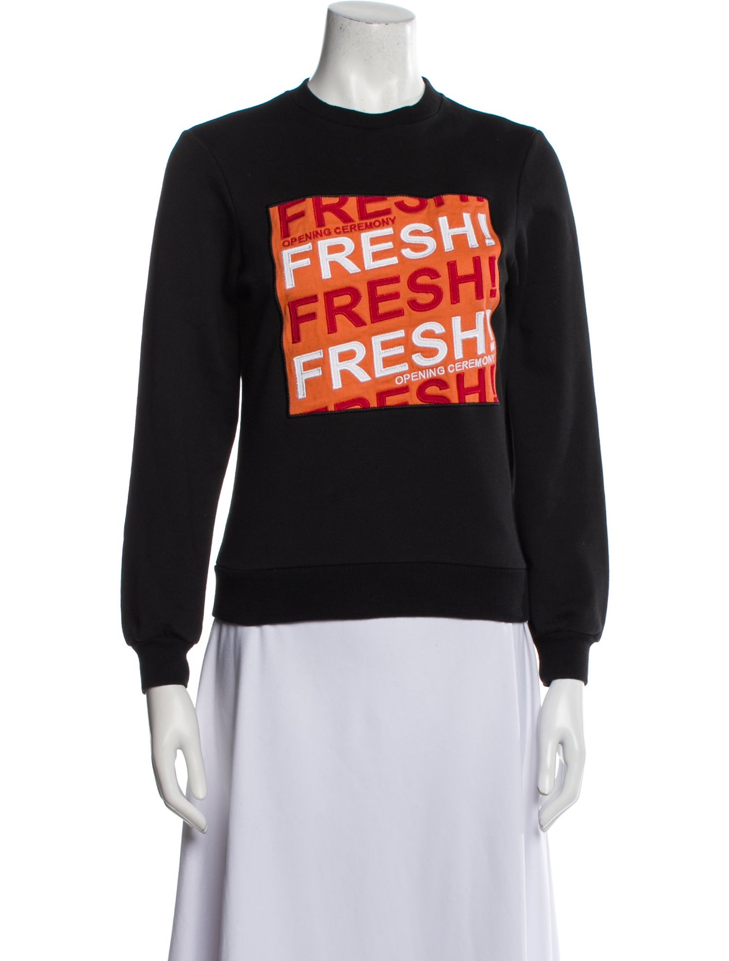 Opening Ceremony Graphic Print Crew Neck Sweatshirt