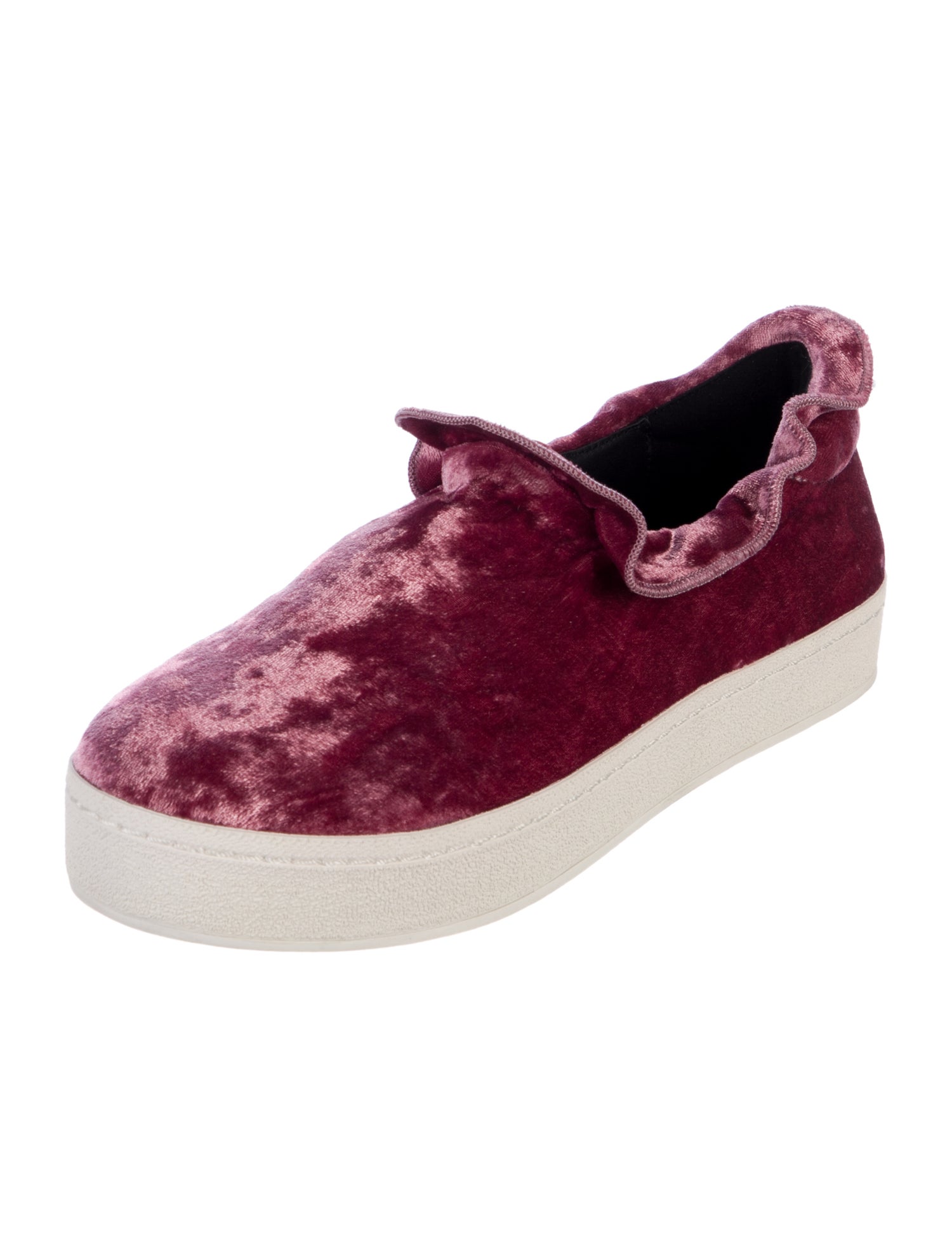 Opening Ceremony Velvet Sneakers