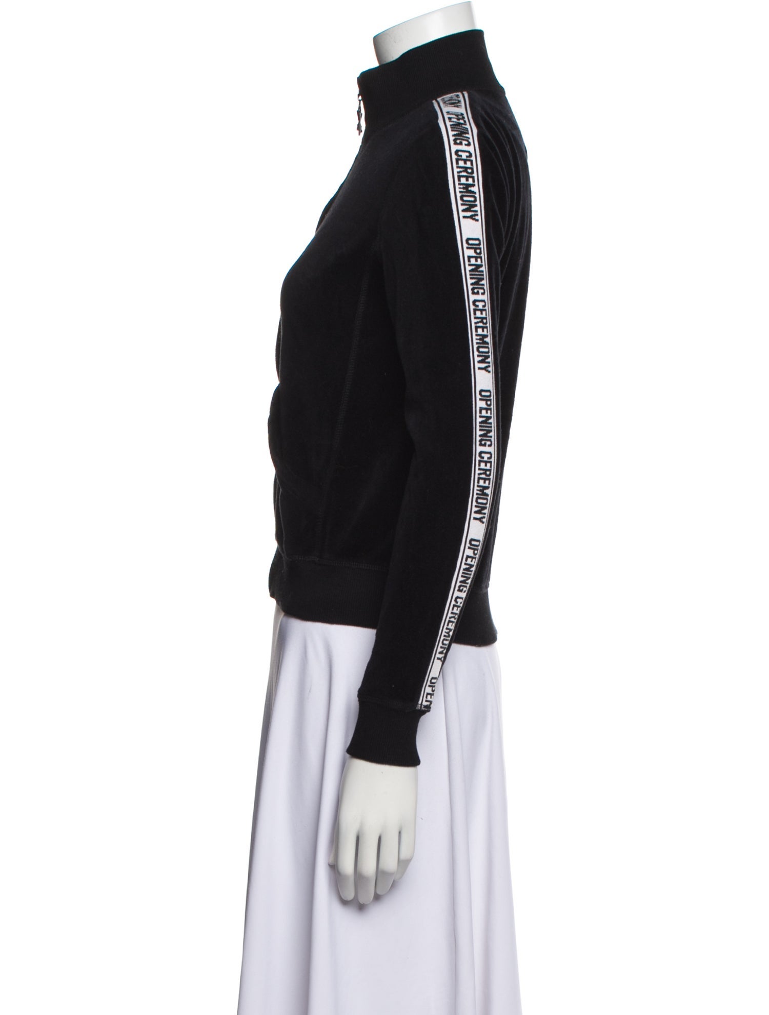 Opening Ceremony Mock Neck Long Sleeve Sweatshirt