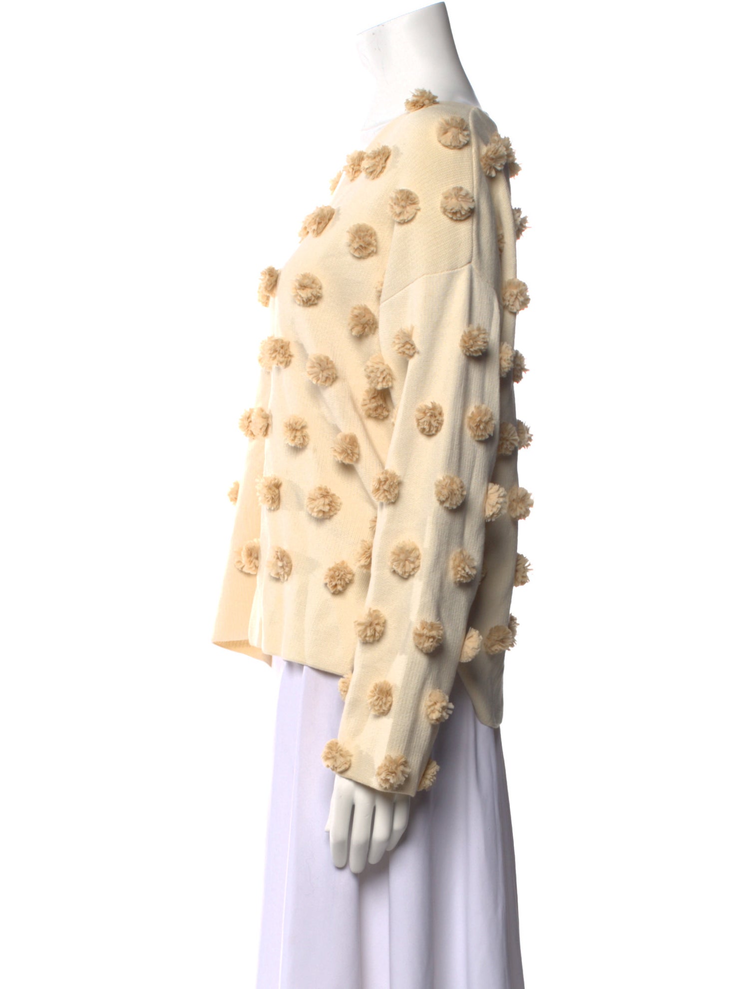 Opening Ceremony Printed V-Neck Sweater