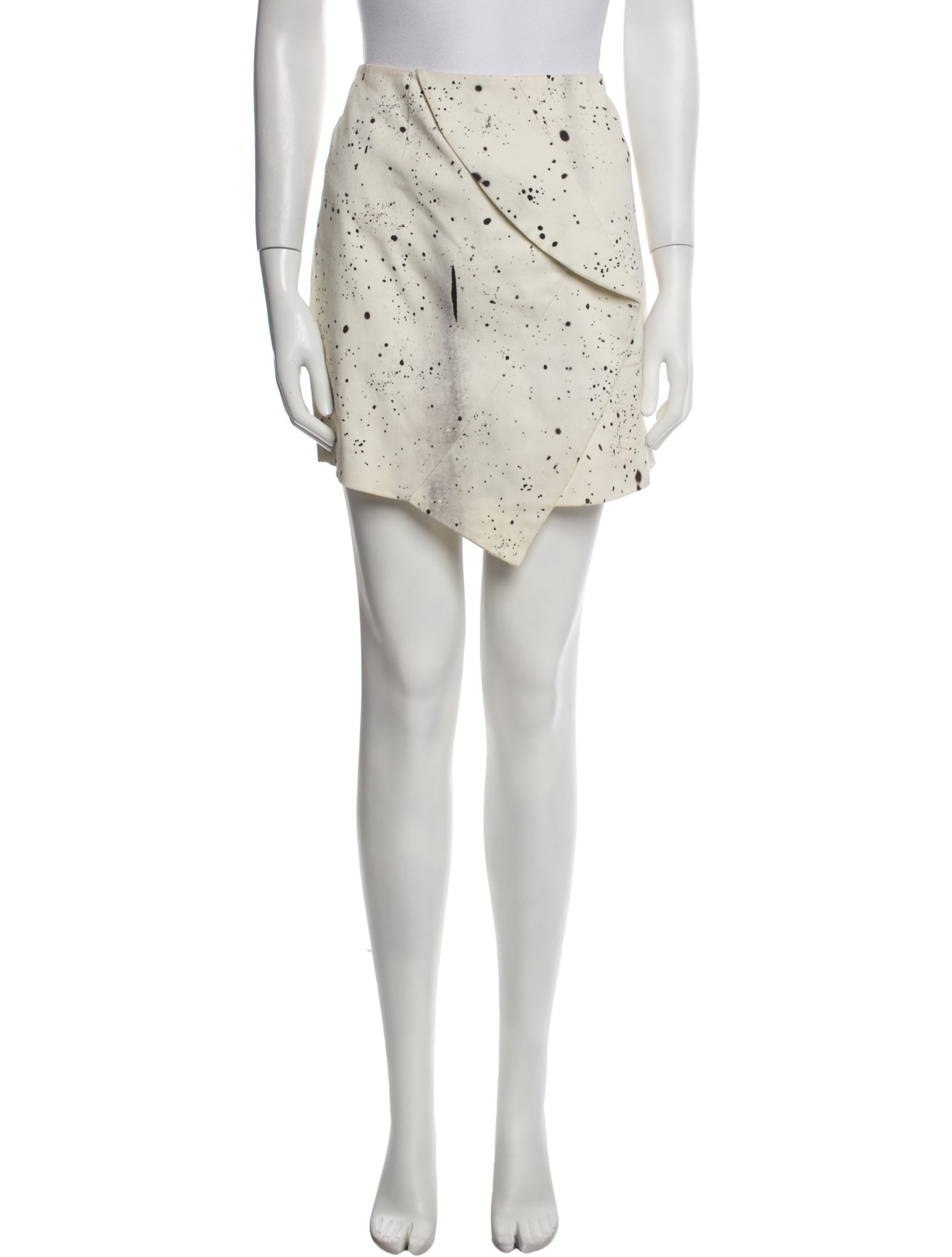 Opening Ceremony Polka Dot Print Mini Skirt