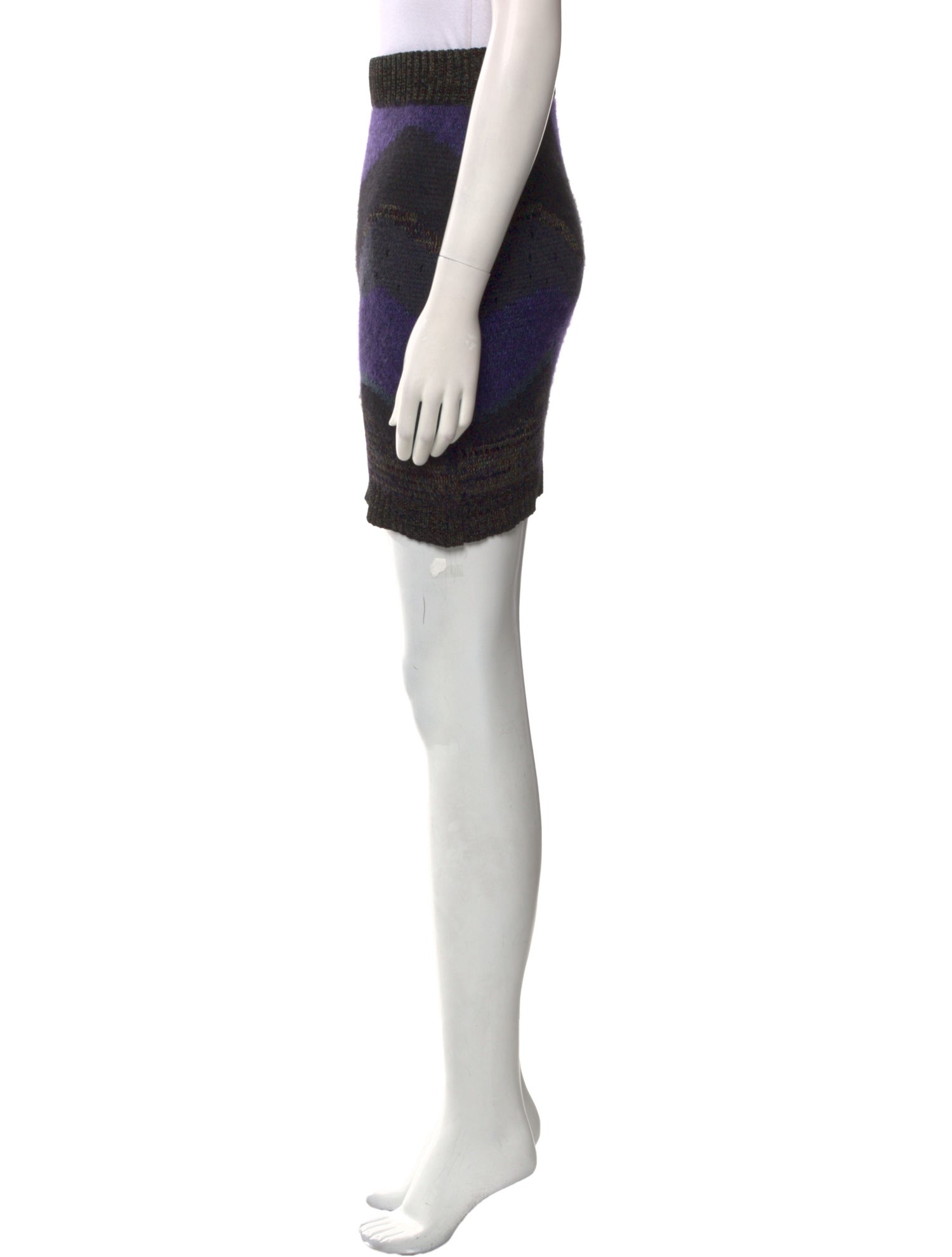 Opening Ceremony Striped Mini Skirt