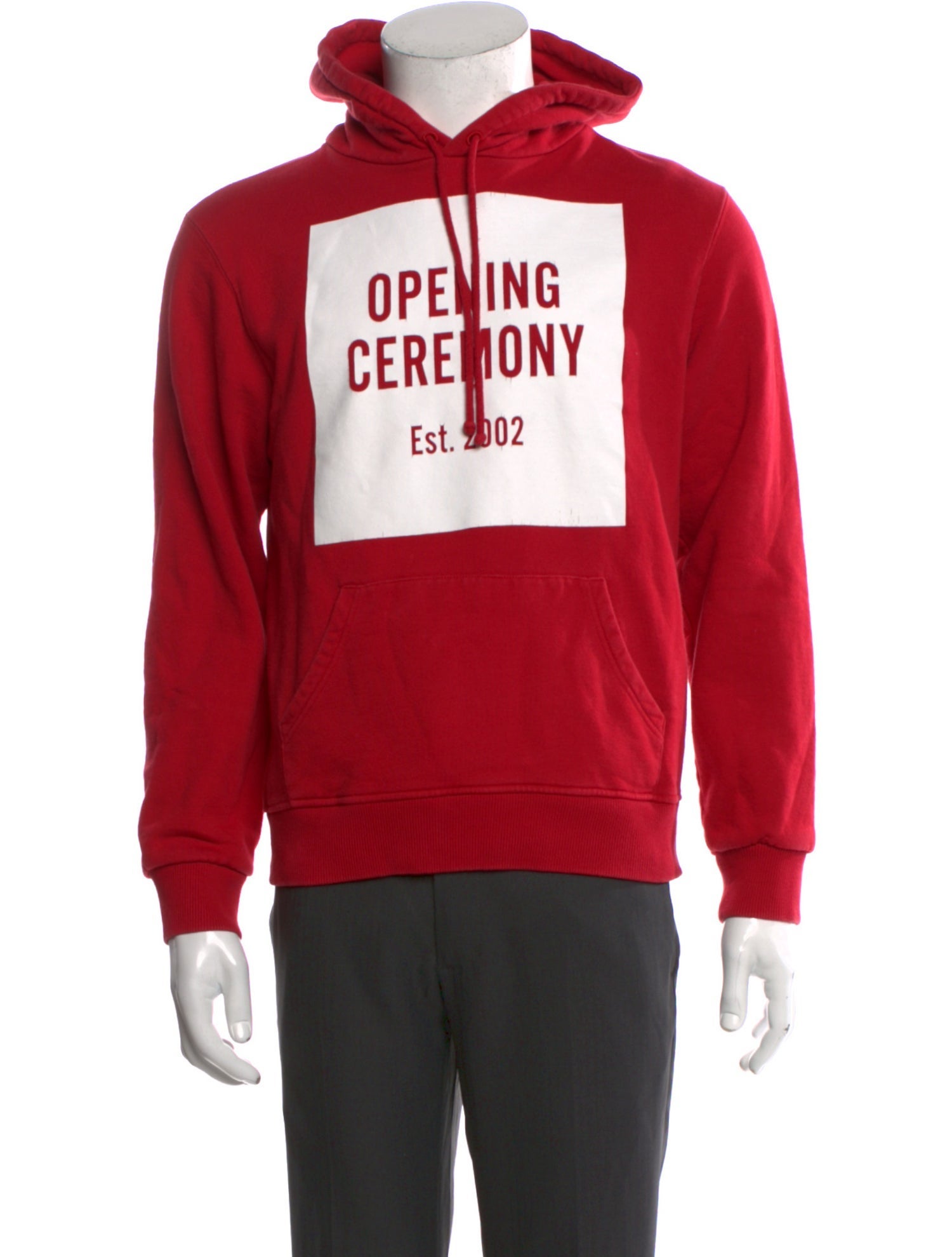 Opening Ceremony Graphic Print Crew Neck Hoodie